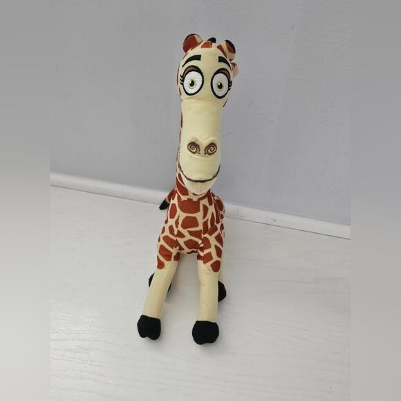 Dreamworks Madagascar 3 MELMAN the Giraffe Plush Stuffed Animal‎ Toy - Picture 2 of 12